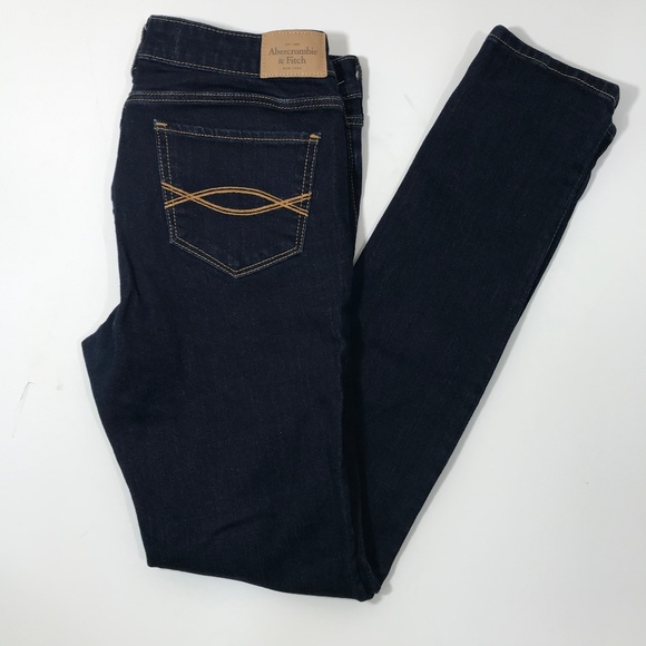 Abercrombie & Fitch Denim - Abercrombie & Fitch Dark Wash Super Skinny Jeans